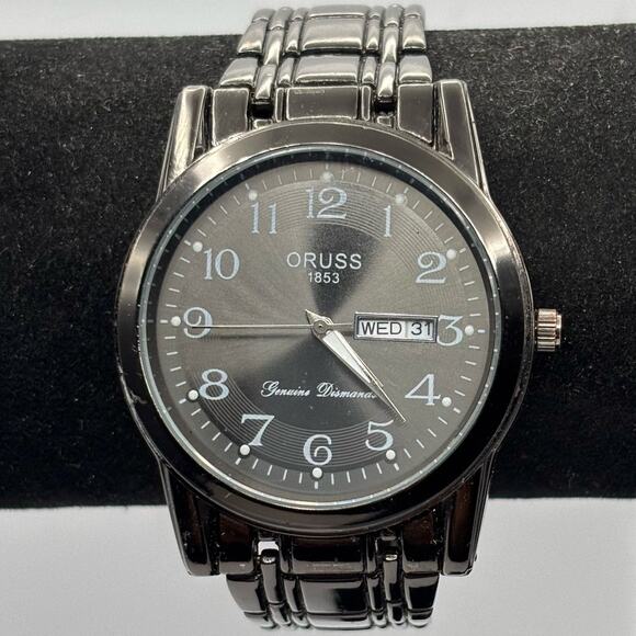 Black Oruss Men's Watch - Picture 1 of 4